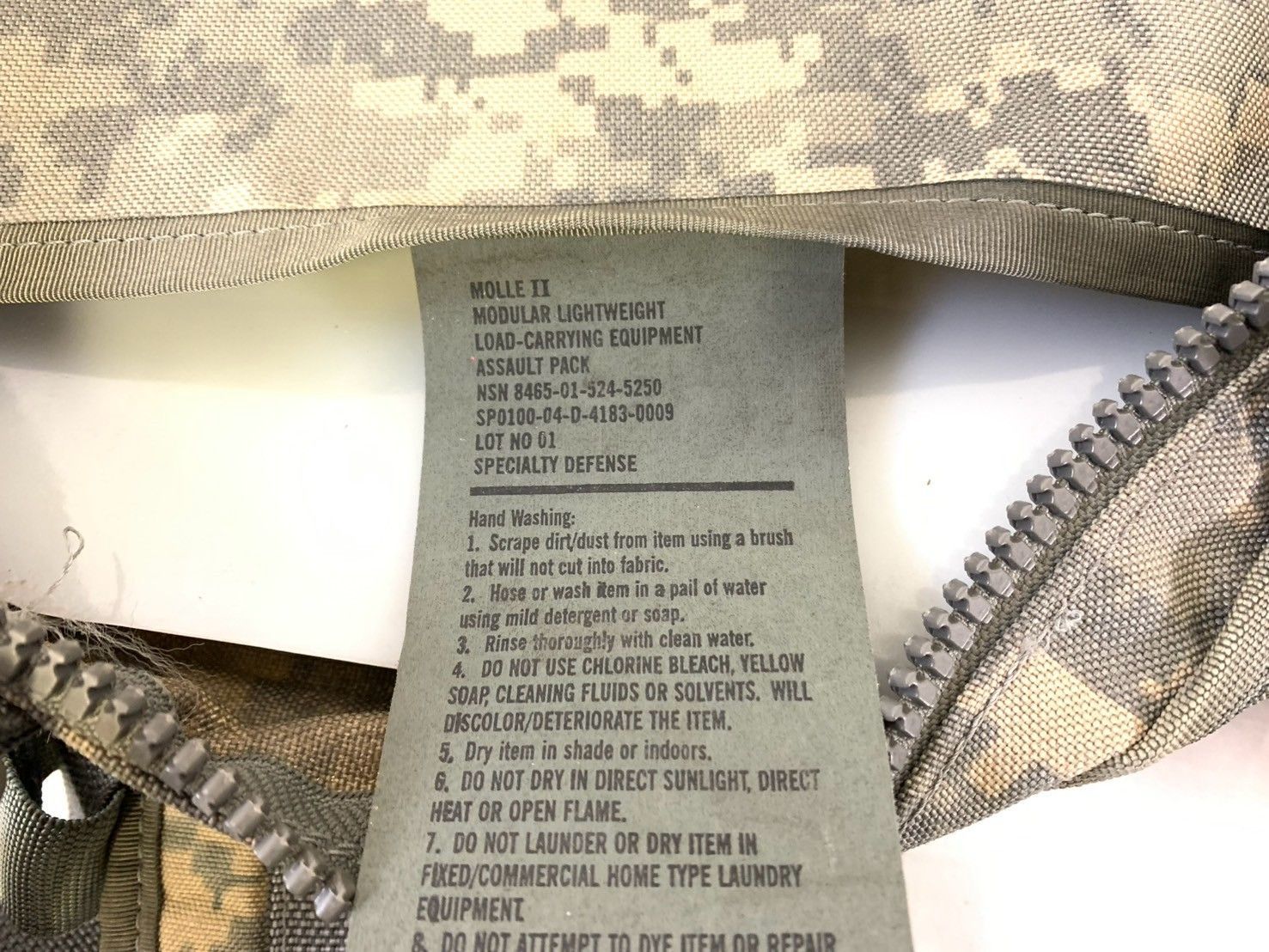 米軍放出品】MOLLE2 アサルトパック リュック バックパック