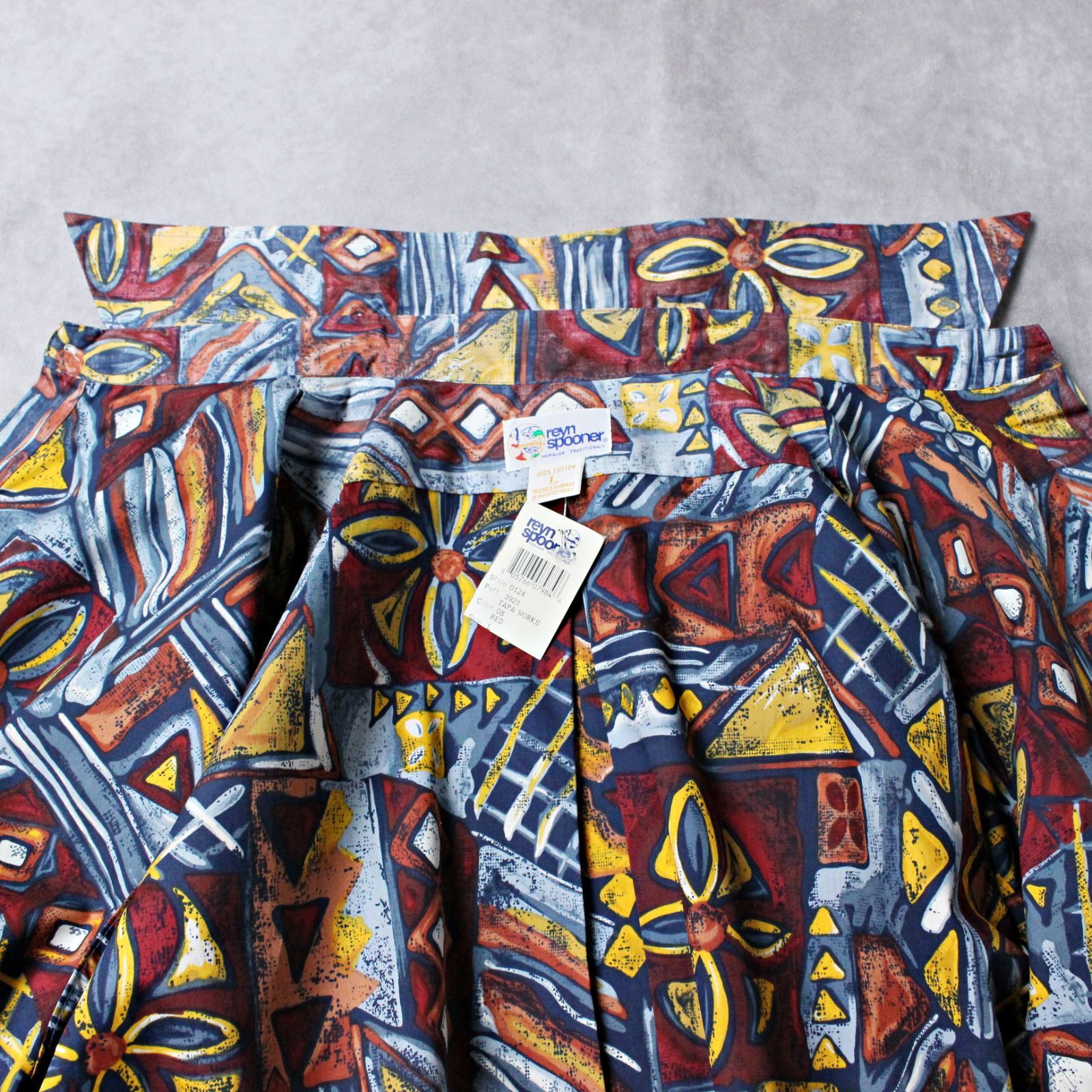 80s デッドストック ビンテージ Reyn Spooner アロハ シャツ REYN SPOONER】デッドストック アロハシャツ Lサイズ レイン
