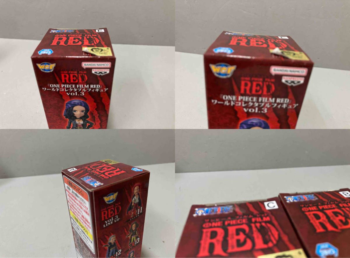 BANPRESTO - ONE PIECE FILM RED ワーコレ vol.3 コンプリートセット Amazon.co.jp: ワンピース フィルム レッド ワールド