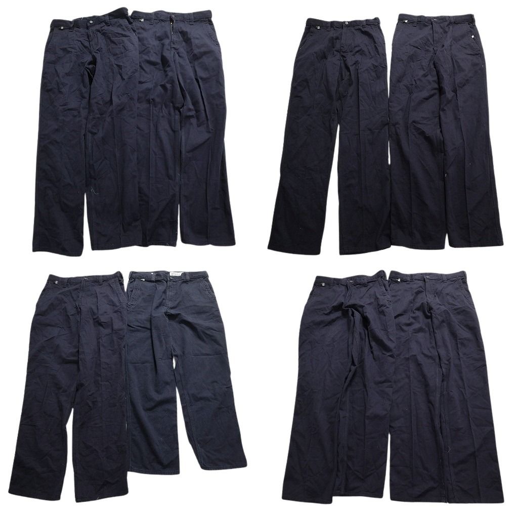 古着卸 まとめ売り カーハート パンツ 8枚セット (メンズ W33  