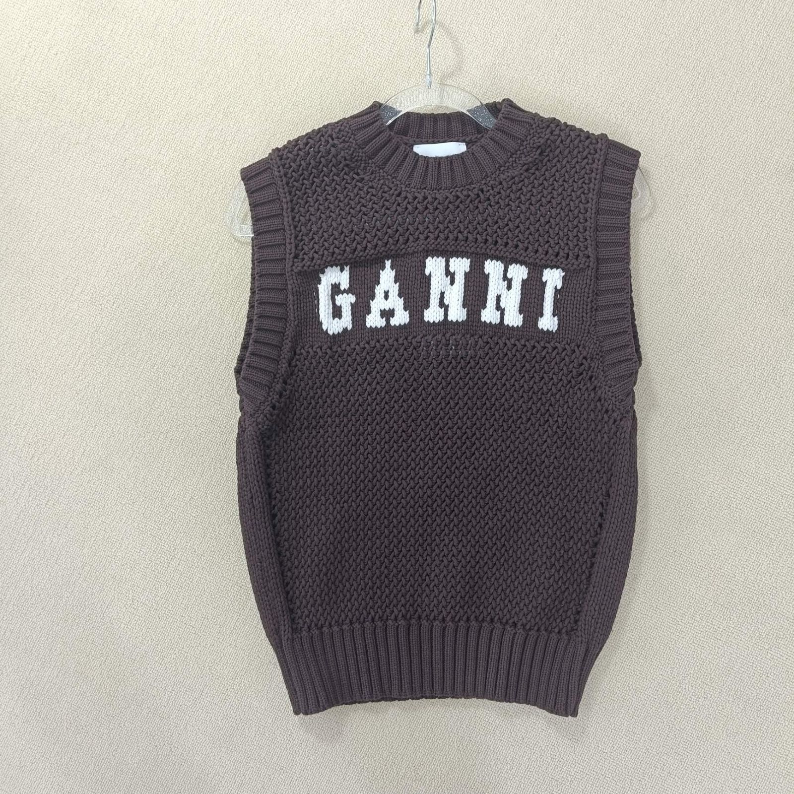 GANNI ガニー ヒョウ柄 キャミソール トップス ガニー GANNI トップス