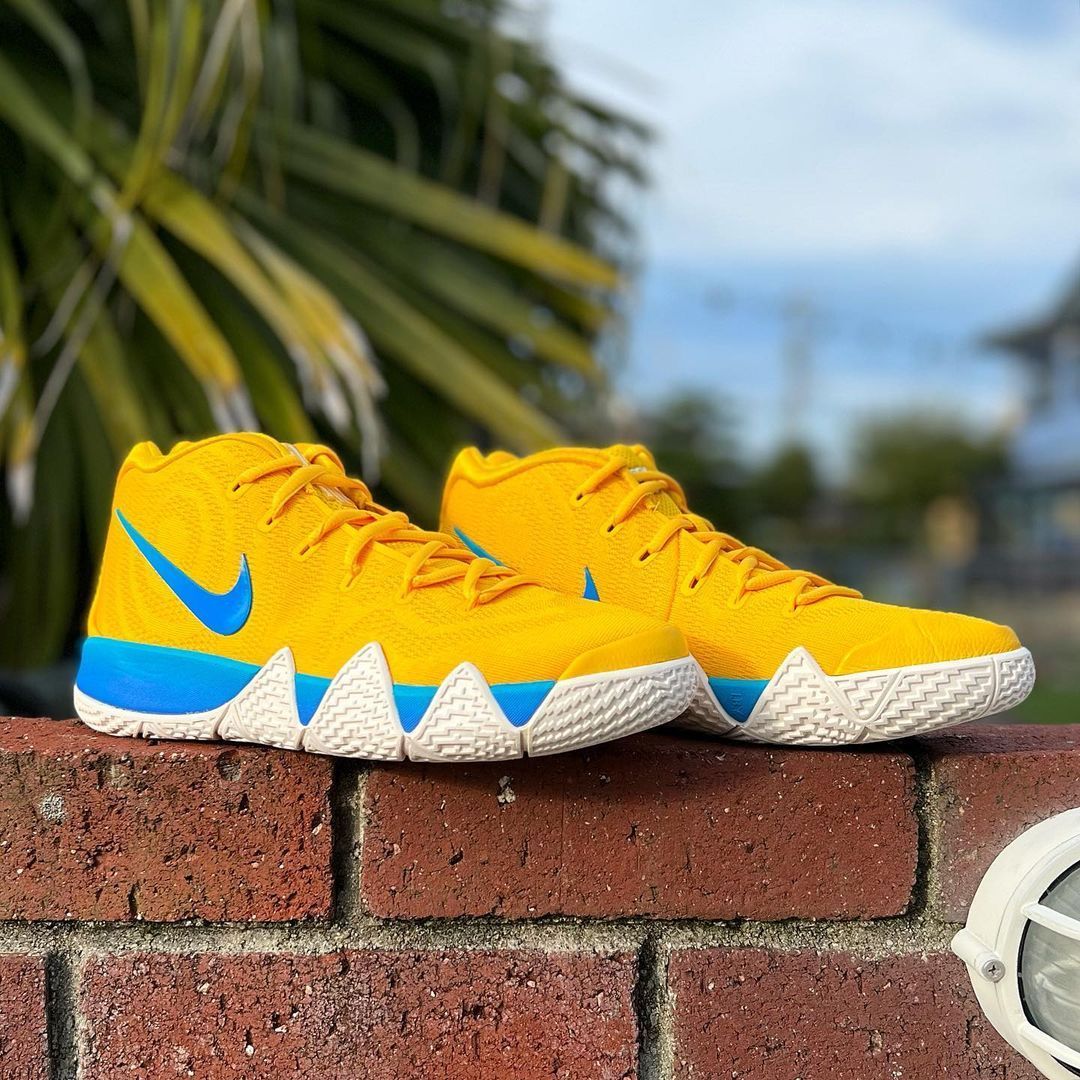 KYRIE 4 GS 'KIX' ナイキ カイリー 4 【BOY'S】 amarillo/multi