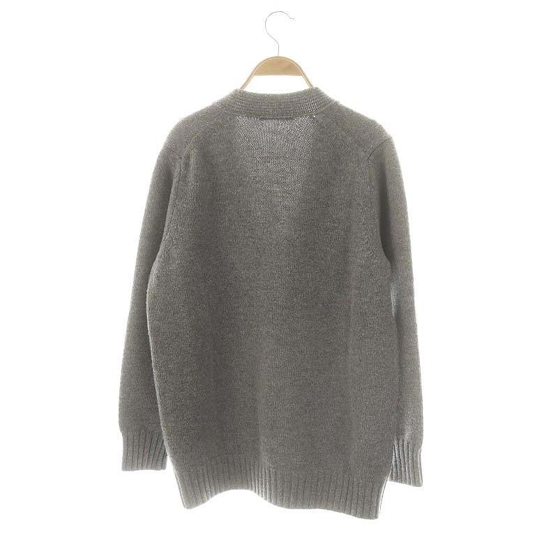 スローン SLOANE 5G super geelong lambswool Vneck cardigan