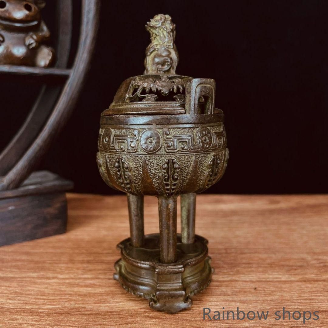 手提竜香炉 銅器 香炉 茶道具 香道具 工芸品 美術品 置物 手提竜香炉 銅器 香炉 茶道具 香道具 工芸品 美術品 置物