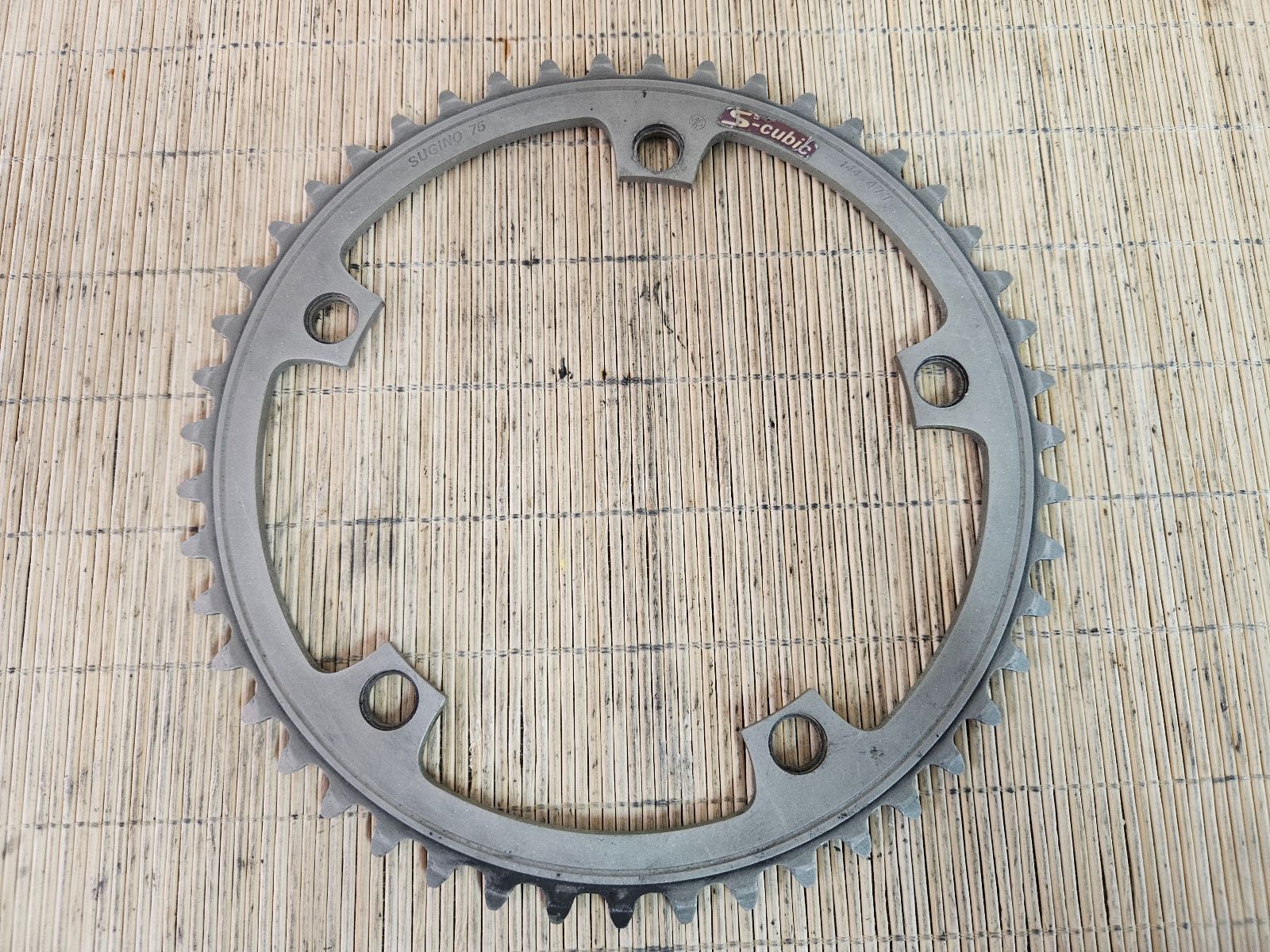 SUGINO 75 S3-cubic 47T 144PCD NJS スギノ チェーンリング ピスト トラック 同梱発送承中!! T-429
