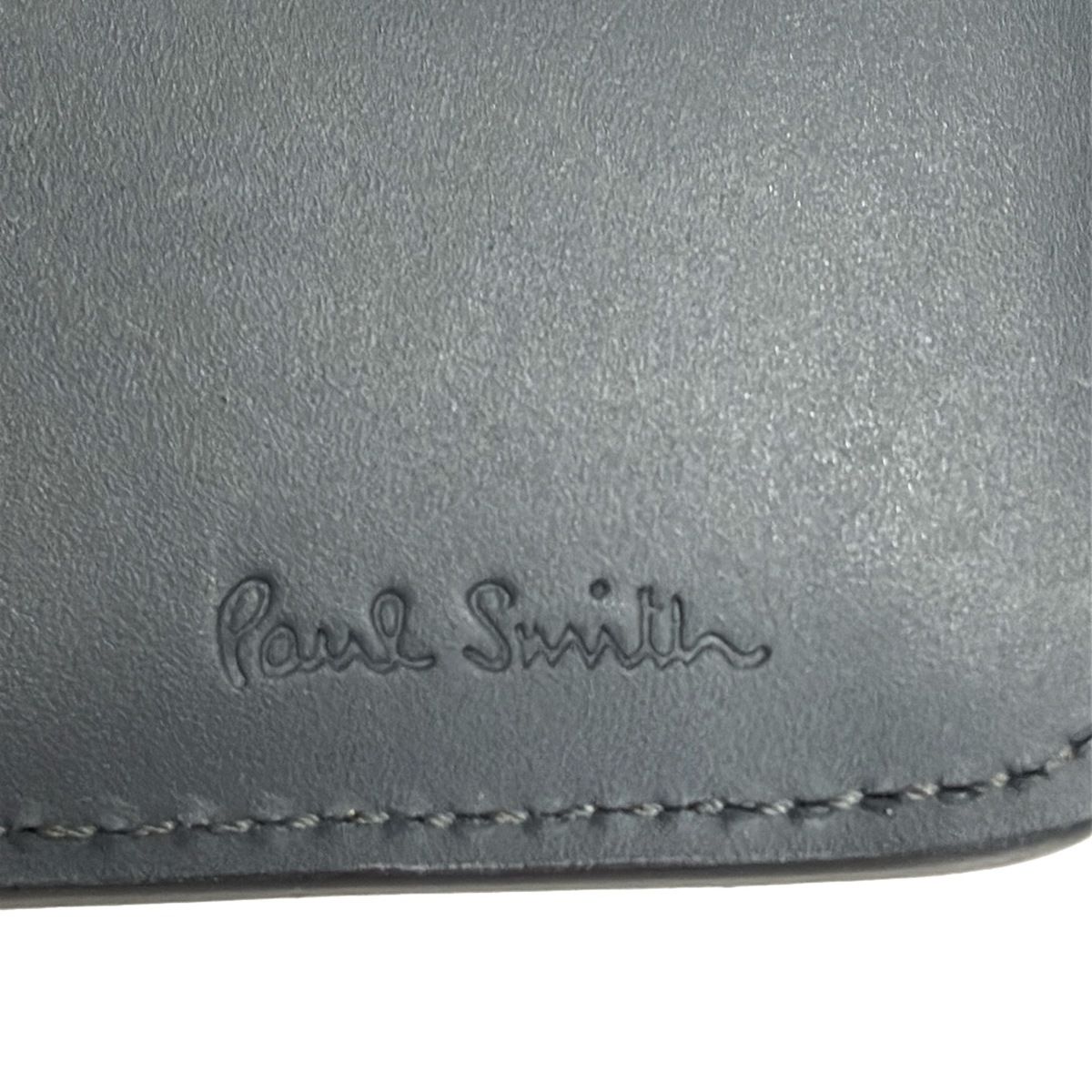 PaulSmith(ポールスミス) 2つ折り財布美品 - 黒 L字ファスナー