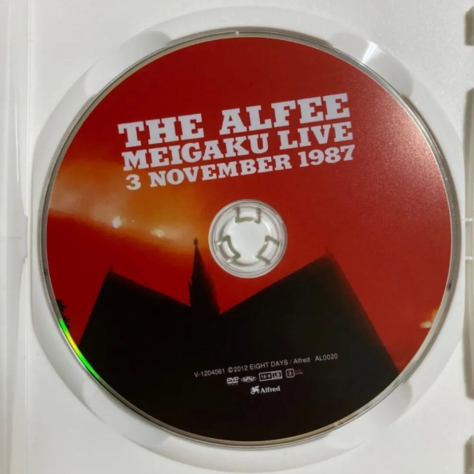 DVD/THE ALFEE MEIGAKU LIVE 3 NOVEMVER 1987 - メルカリ
