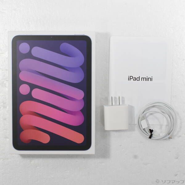 中古 ipad mini 第6世代 MK7P3J/A WiFiモデル Apple iPad mini 8.3インチ 第6世代 Wi-Fi 64GB 2021年秋モデル