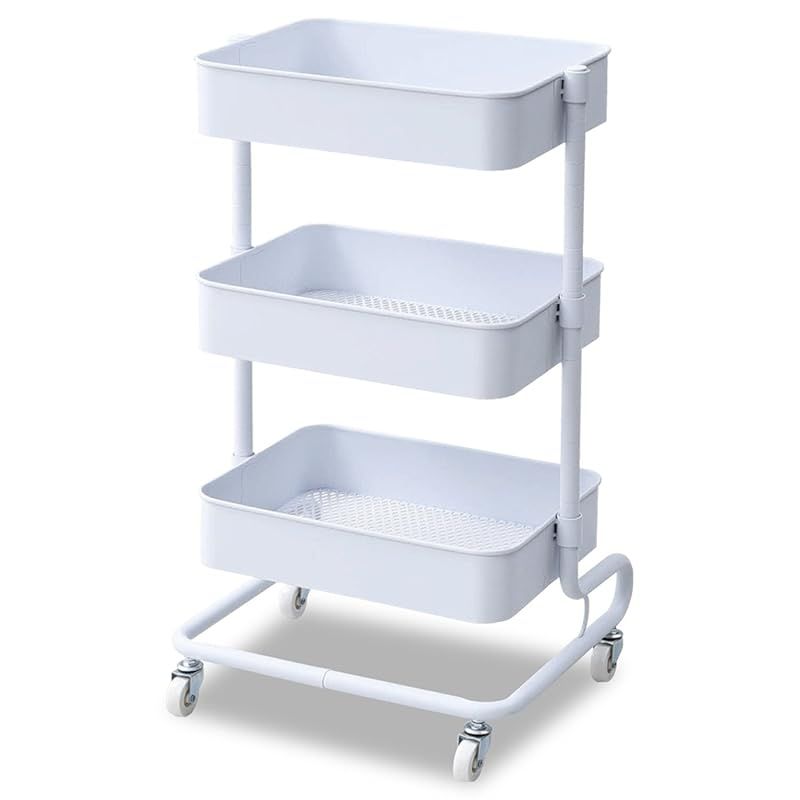 山善(YAMAZEN) キッチンワゴン ホワイト MMG-7030C(WH/IV) 1 小売業者
