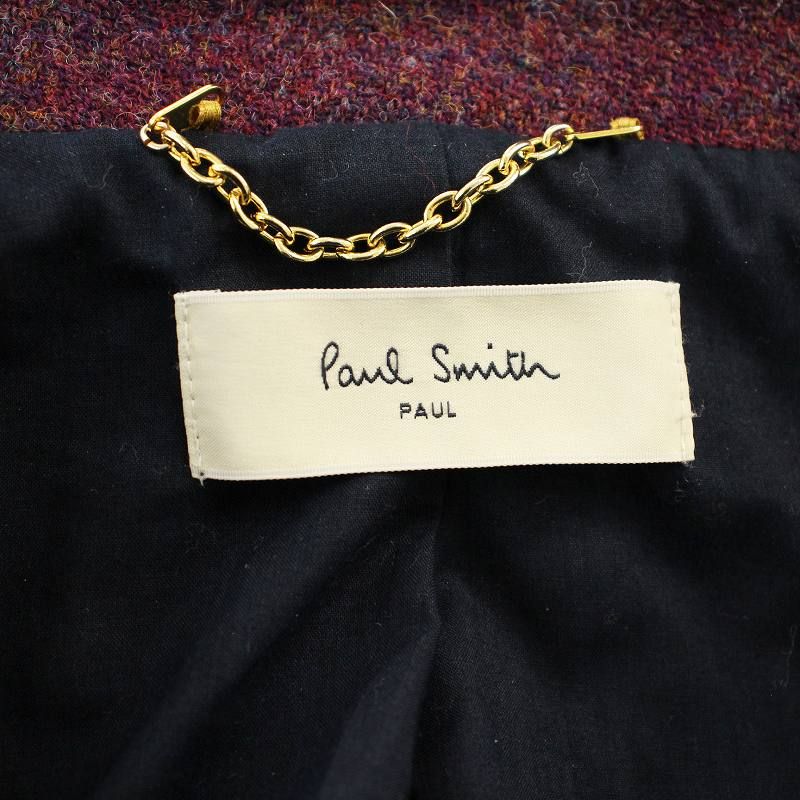 ポールスミス PAUL SMITH ダッフルコート チェック フード付