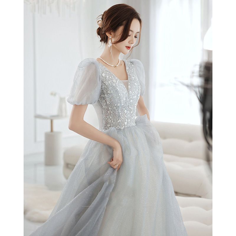 送料無料 フォーマルドレス レディース スリムシルエット 司会 声楽 芸術試験 年会向け-9.19