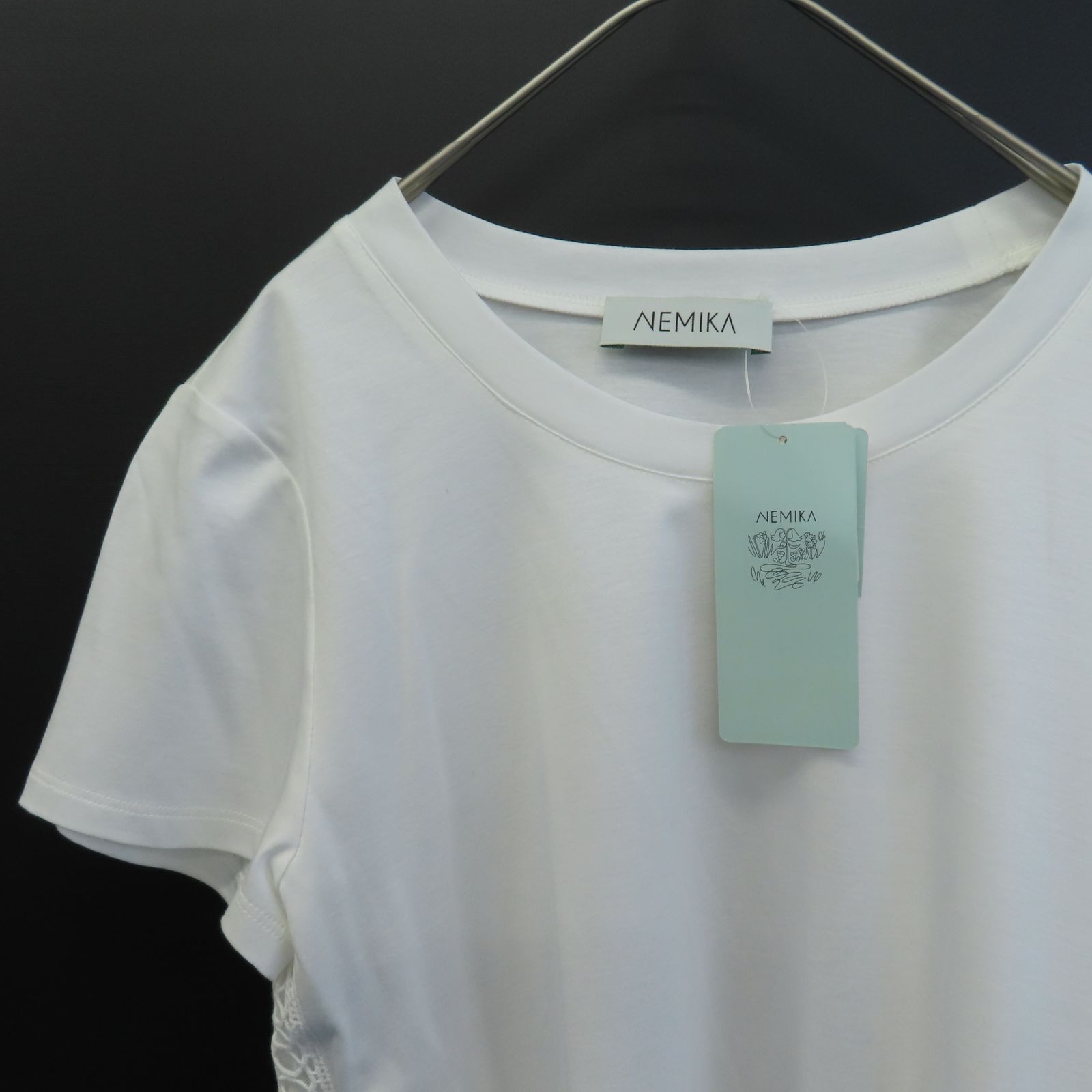 ネミカ NEMIKA レリアン カットソー Tシャツ レース [x955690