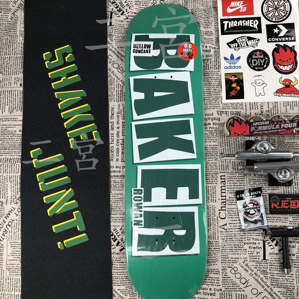 ドイツ発アルミデッキスケボー banzai skateboard シルバー 剥が 