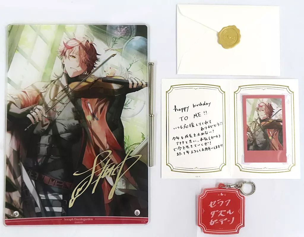 グッズセット セラフ ダズルガーデン B5アクリルパネルセット バーチャルYouTuber にじさんじ セラフ ダズルガーデン 誕生日2025