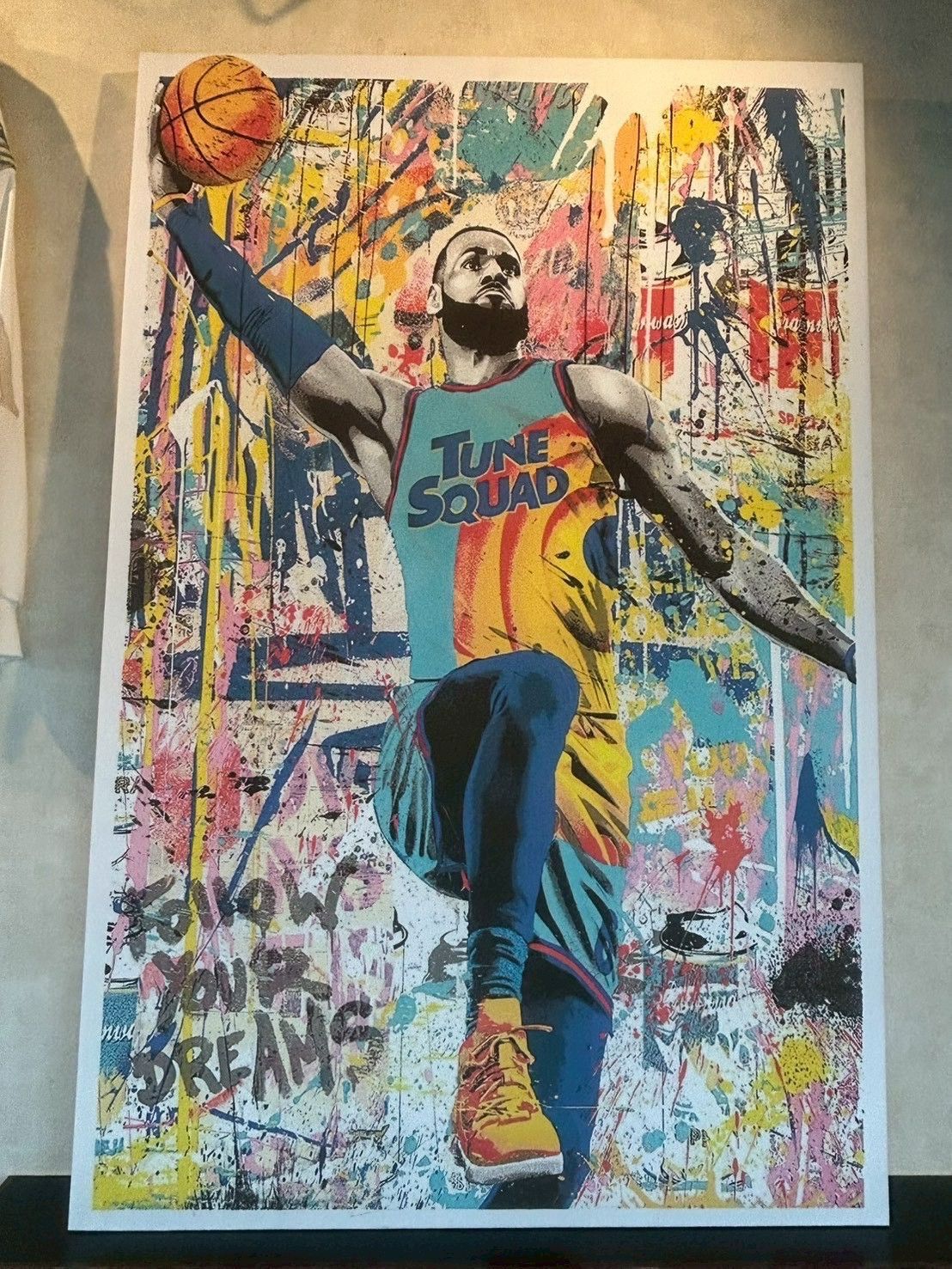 バスケットボール アート スペース ジャム