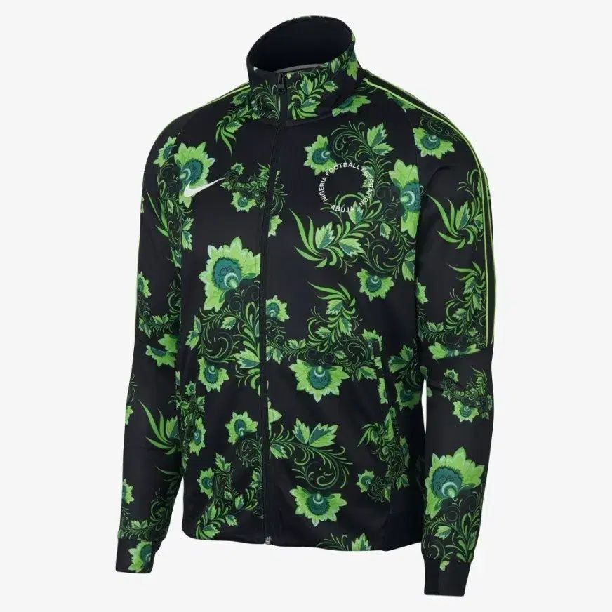 希少　NIKE ナイジェリア　ジャージ　セットアップ　総柄　グリーン Yahoo!オークション - 新品タグ付 Lサイズ 店舗完売 ナイキ