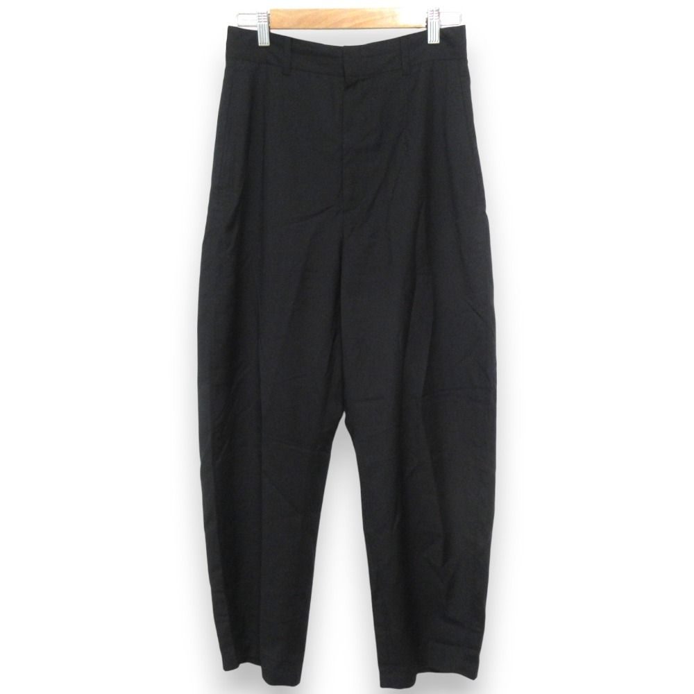 【極美品】LOEFF ロエフ　W トロピカル ボンタンパンツ　 黒　2 LOEFF（ロエフ）の「＜LOEFF＞W トロピカル ボンタンパンツ ②