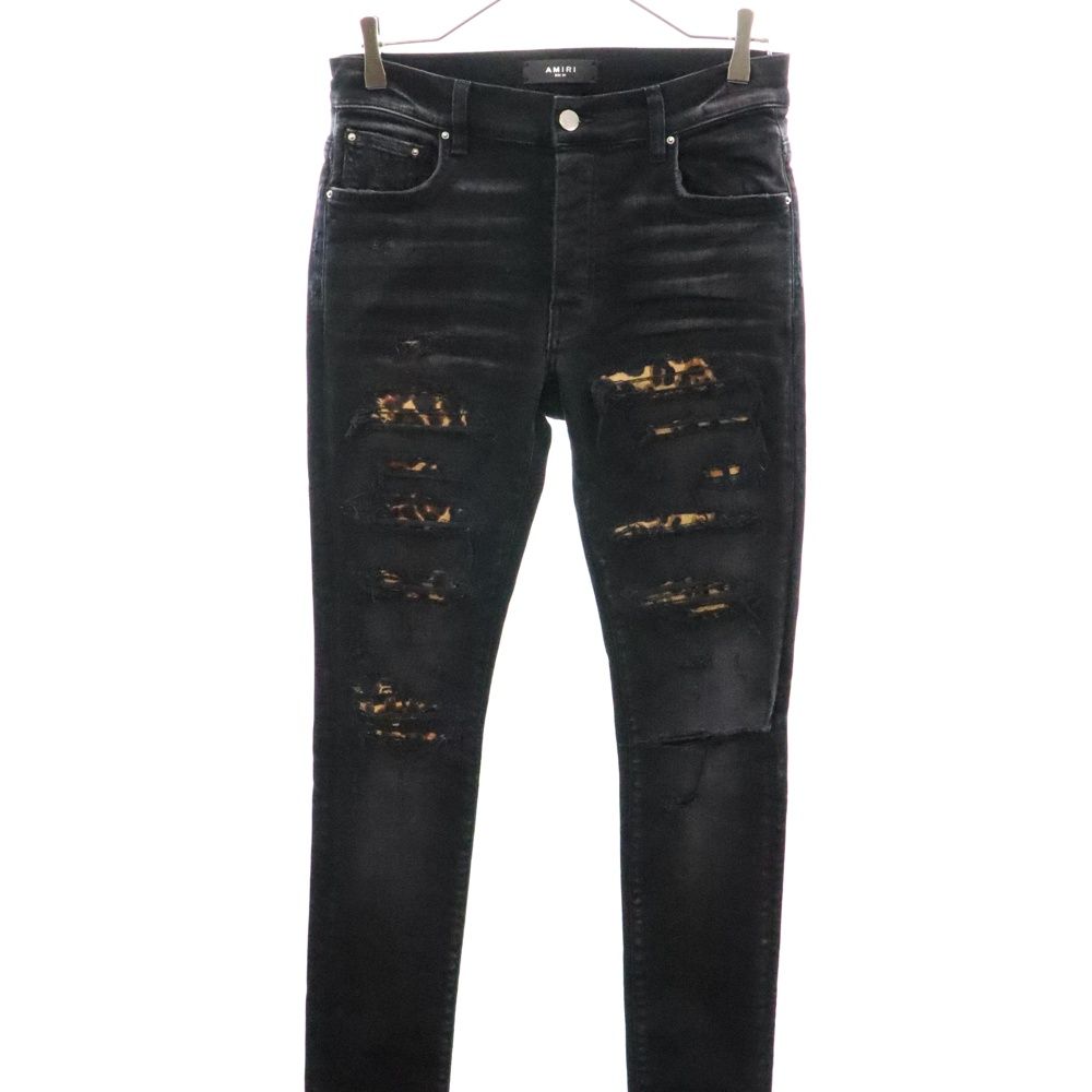 AMIRI (アミリ) LEOPARD THRASHER JEAN レオパード スラッシャー 