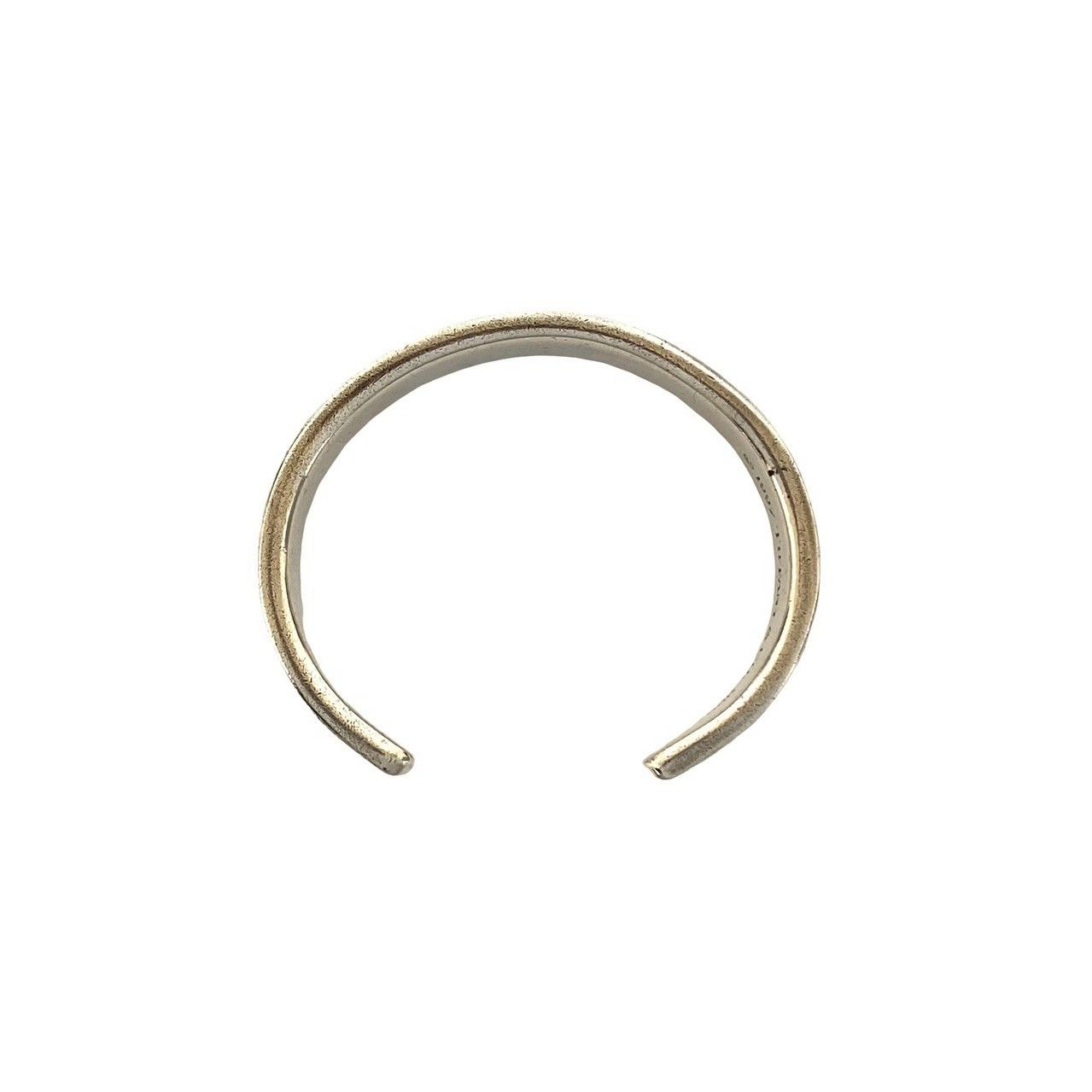 極 美品 希少品 TIFFANY&Co. ティファニー 1837 ナロー バングル ロゴ