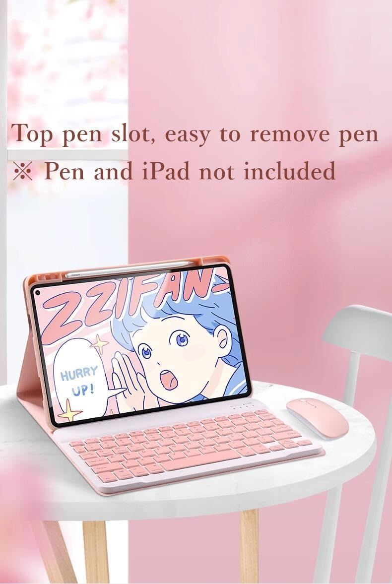 丸いキー アップルペンシル収納充電 iPadキーボードケース 楽天市場