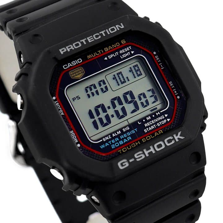 CASIO Gショック GW-M5610U-1 海外モデル メンズ 腕時計  電波 ソーラー タフソーラー  デジタル メンズ腕時計 防水 男性 四角 カシオ gショック G-SHOCK  ジーショック g-shock  時計 m5610 電波ソーラー