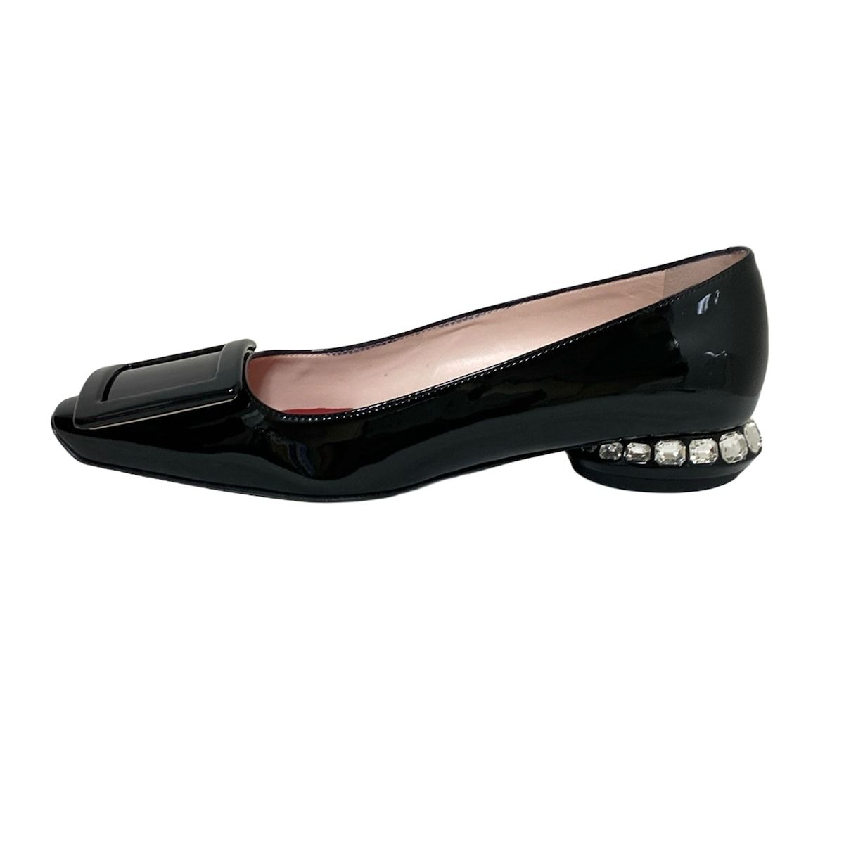 RogerVivier ロジェヴィヴィエ パンプス 35 1|2 レディース - 黒 ビジュー レザー