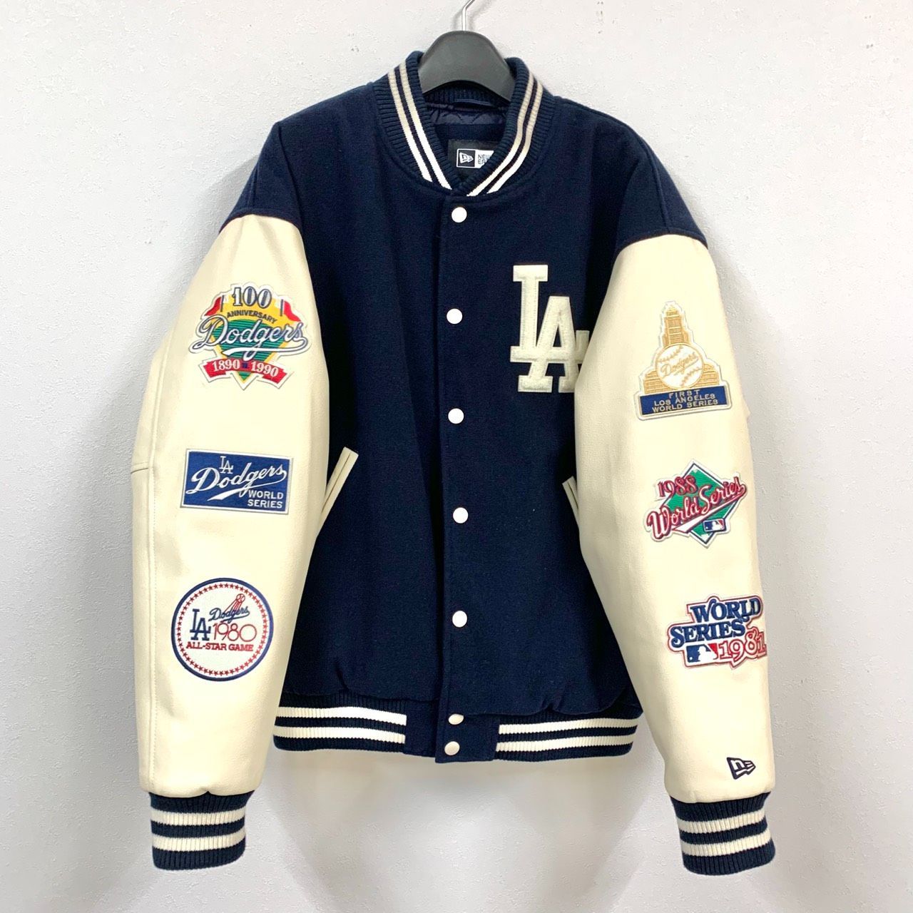 NEWERA】ニューエラ/MLBヴァーシティジャケット/ドジャース