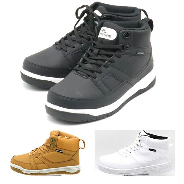 【当日出荷】 防水スニーカー トレッキングシューズ メンズ レディース モントレ MR-014 防水スノトレキャンプ アウトドア ハイキング トレッキング ホワイト 26.5cm