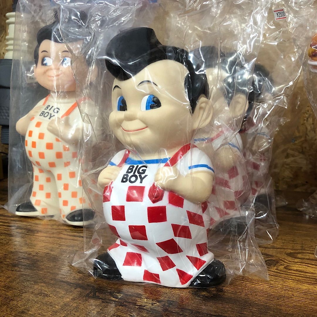 ビッグボーイ ソフビ コインバンク 貯金箱 ソフビドール BIGBOY
