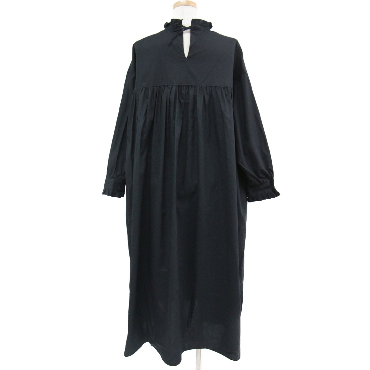 オオカミとフクロウ ワンピース ブラック 黒