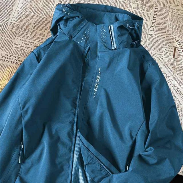 種類5：4XL/E：681 デニム ブルー レギ  メンズ ファッション 服 男性用 オシャレ シンプル 大人 かっこいい 大きいサイズ ストリート 紳士服 ジャケット 秋 冬 ブラック アウトドア 登山 防水 