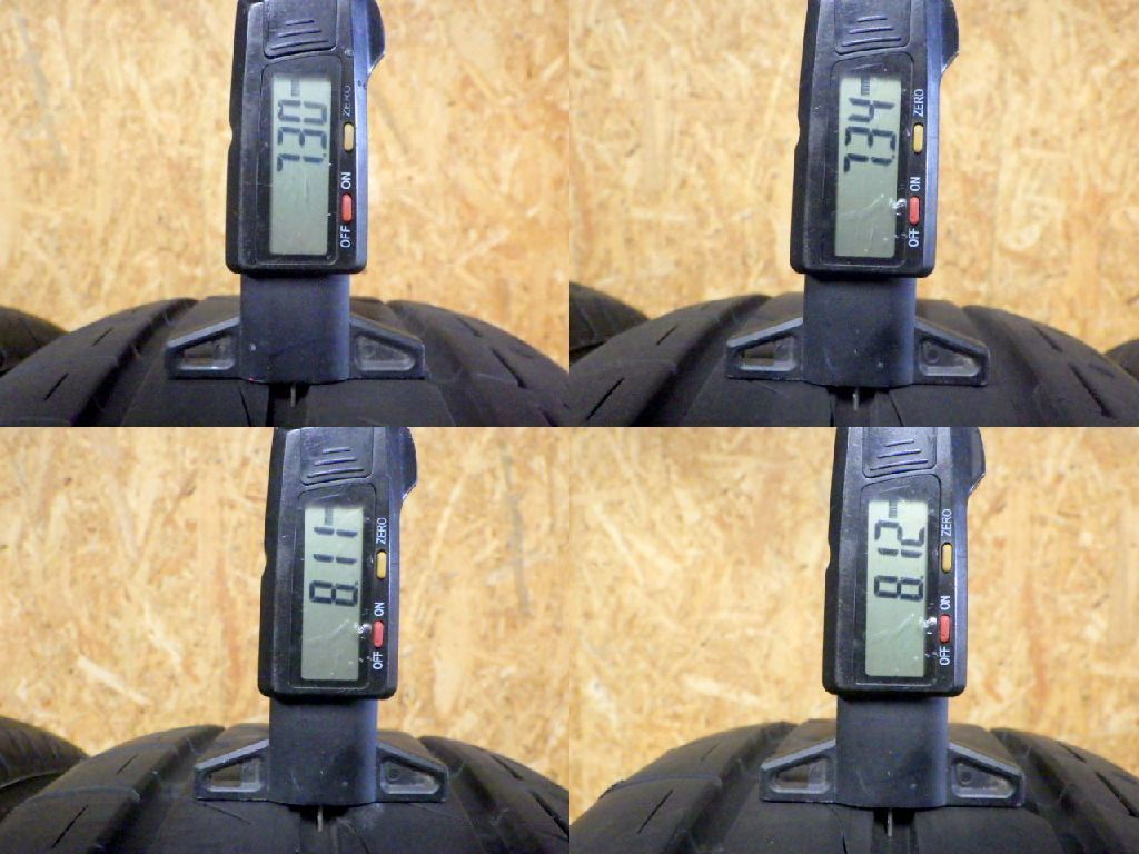 J208 ◆ 製造 約8.5部山◆BS LUFT RVII◆205 60R16◆4本