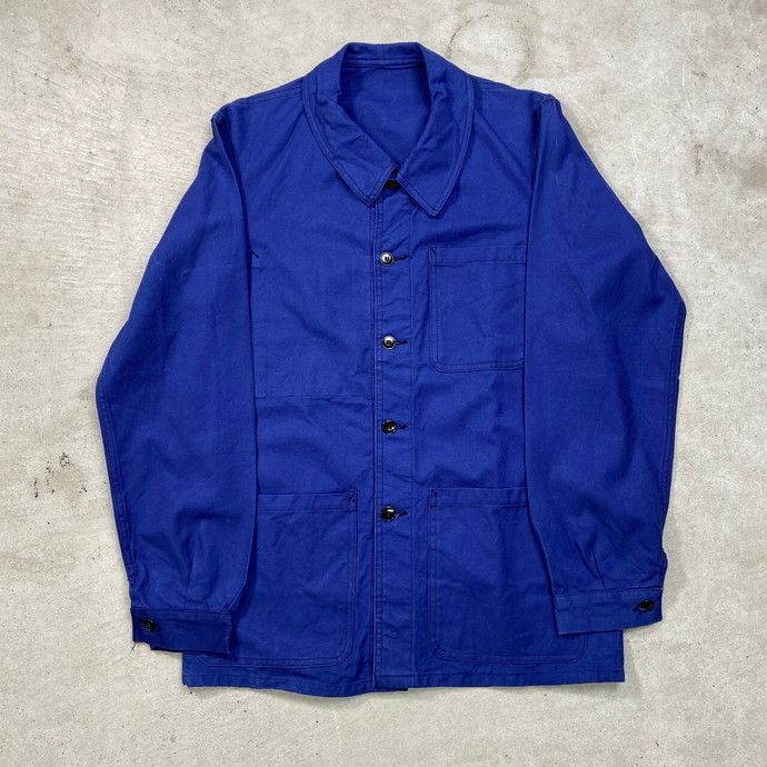 60～70年代 UNKNOWN フレンチワークジャケット ユーロワーク コットン