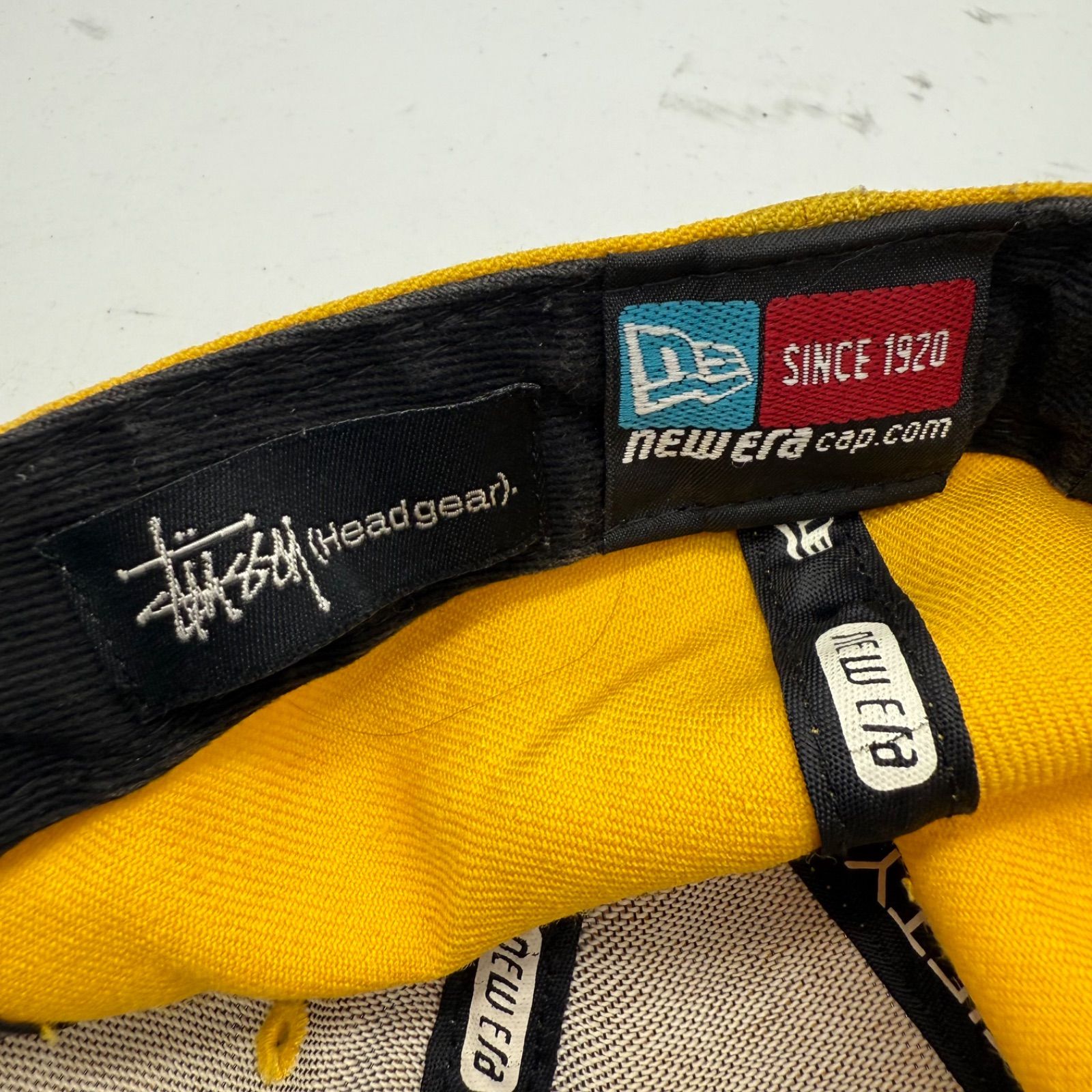 STUSSY CUSTOMADE 00s NEW ERA NY bb cap 7 1/2 ステューシー