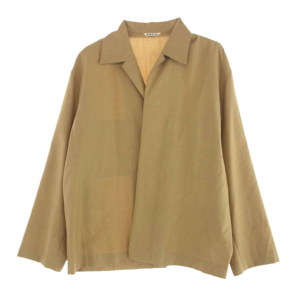 AURALEE オーラリー 19SS A9SB01WT WOOL SILK TROPICAL SHIRTS JACKET