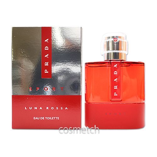 PRADA LUNAROSSASPORT 50ml　プラダ　ルナロッサスポーツ プラダ ルナロッサ スポーツ オーデトワレ｜プラダ ビューティ