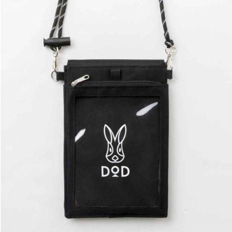 ディーオーディー DOD　ウォレット ショルダーバッグ 男女兼用 多機能 WALLET SHOULDER BAG BOOK KHAKI