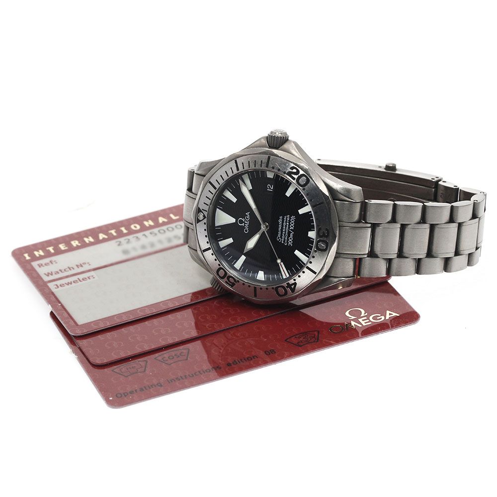 中古　OMEGA　オメガ　シーマスター　クオーツ　メンズ　2231.50 中古OMEGAオメガシーマスタークオーツメンズ2231.50