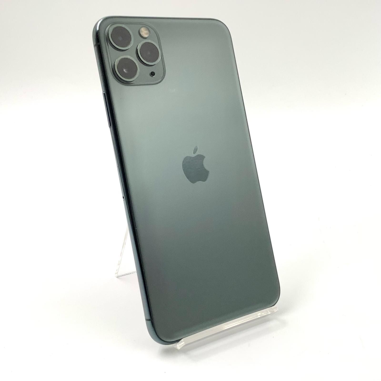 SIMフリー iPhone11 64GB グリーン サービスバッテリー78％ Apple iPhone 11 Pro Max 64GB SIMフリー [ミッドナイトグリーン] 価格