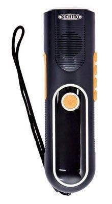 2営業日で発送 日動工業 LEH-05W-PG 自家発電LEDライト ラジオ付