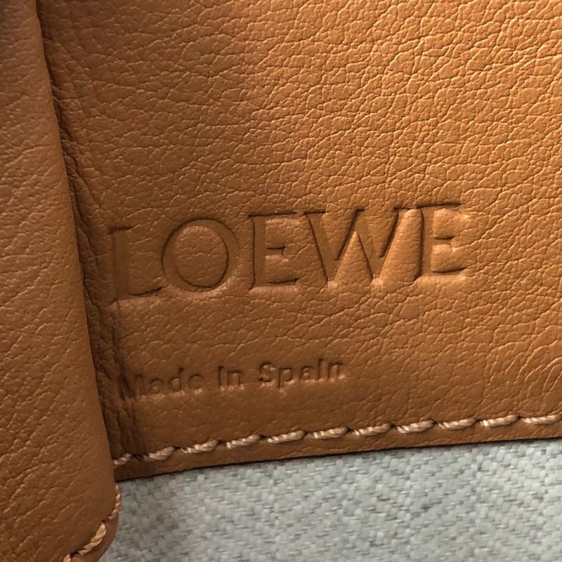 ロエベ LOEWE ハンモックミニ ライトキャメル カーフスキン レディース ハンドバッグ