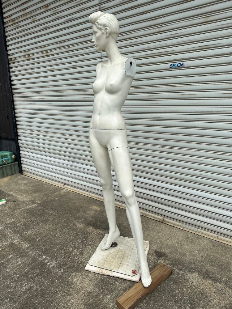 (制作ベース)アート・オブジェ制作用ベース　女性マネキン5 制作ベース)アート・オブジェ制作用ベース 女性マネキン5（匿名配送