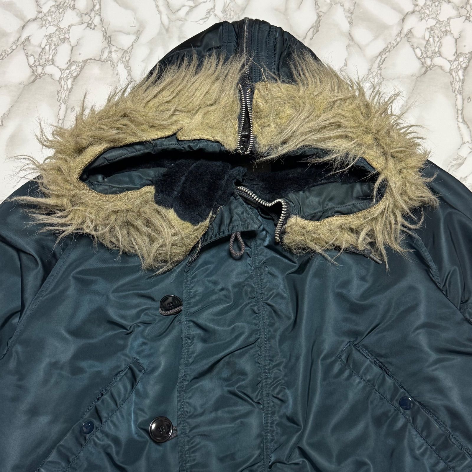 ALPHA INDUSTRIES N-2B USA製 フライトジャケット 90s USA製 ALPHA N2B