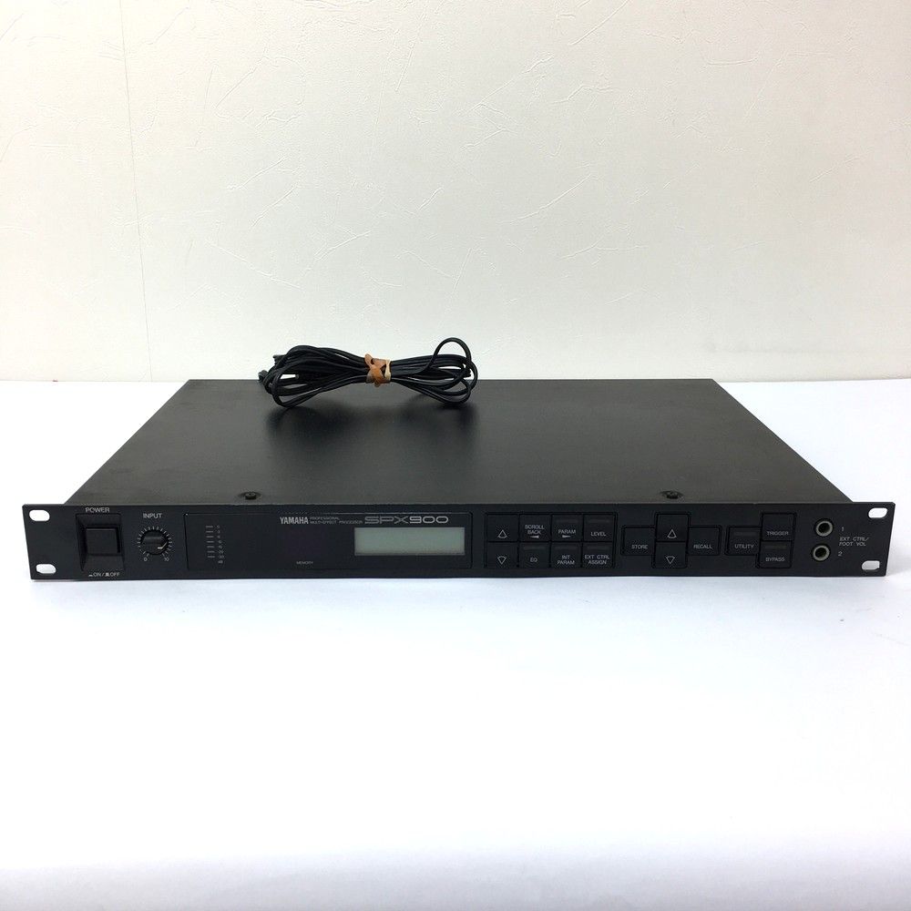 ヤマハ YAMAHA SPX900 マルチエフェクトプロセッサ 通電のみ確認