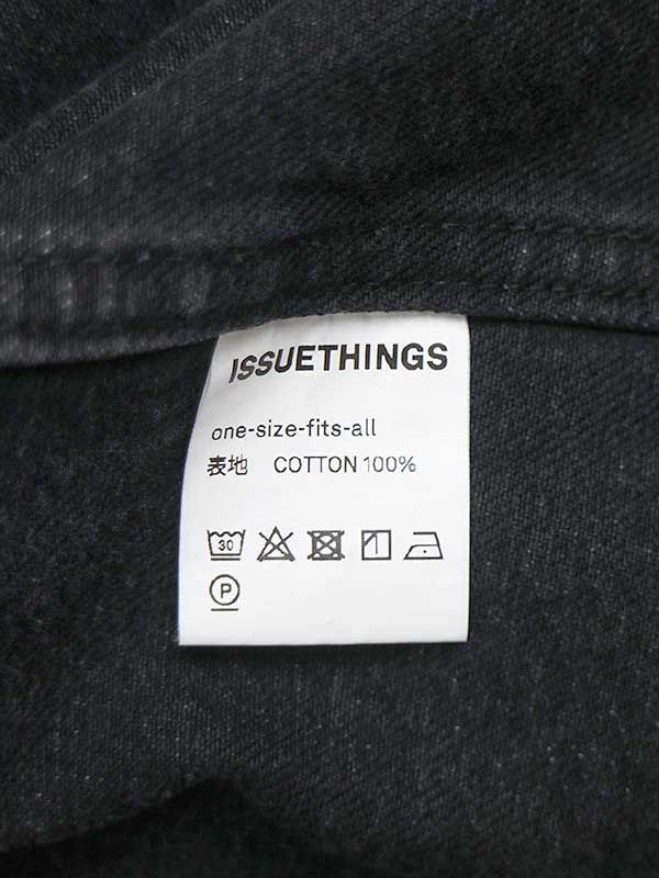 ISSUETHINGS イシューシングス 23AW type-1 オーバーサイズデニムジャケット 23a/011-c-06-bk-00 ブラック F  - メルカリ