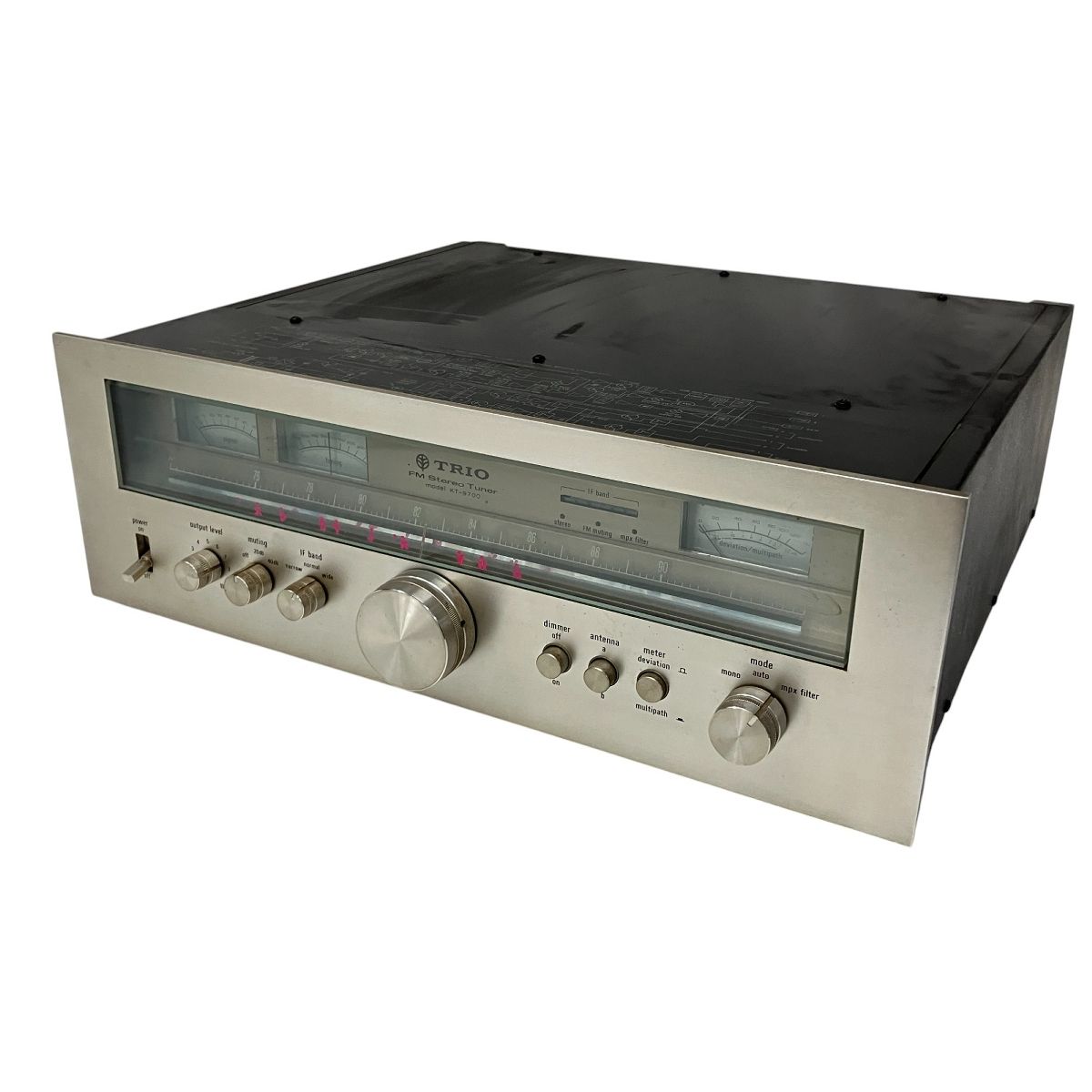 TRIO トリオ KT-9700 FM ステレオチューナー 音響機材 オーディオ 現状品 ジャンク S10077906
