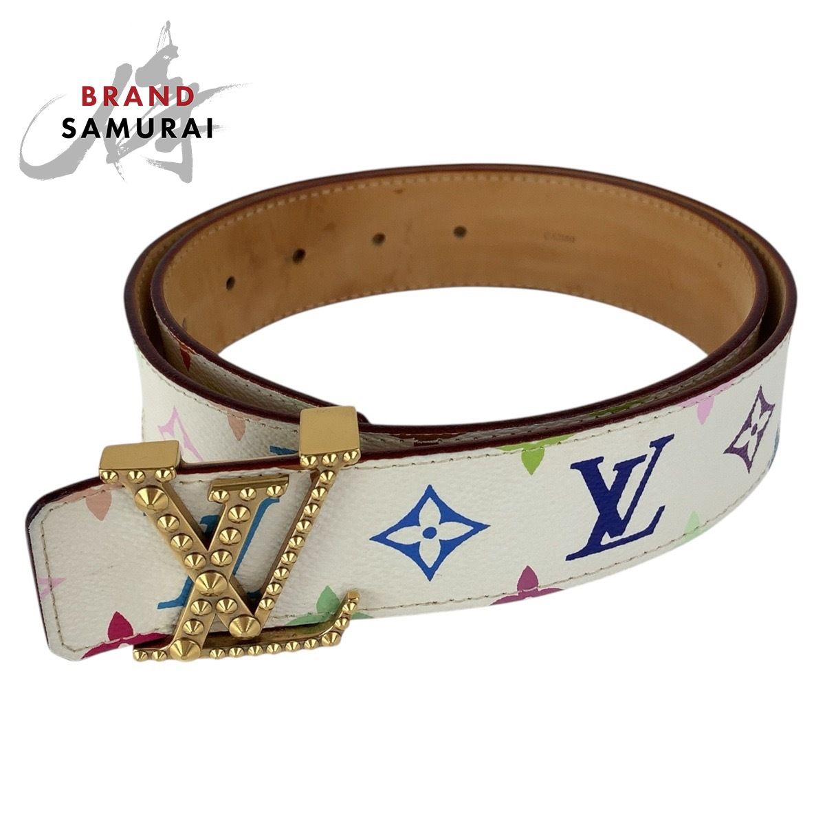 ルイヴィトン　サンチュール　ベルト　ブロン　マルチカラー LOUIS VUITTON ルイヴィトン ベルト サンチュール M9682 マルチ