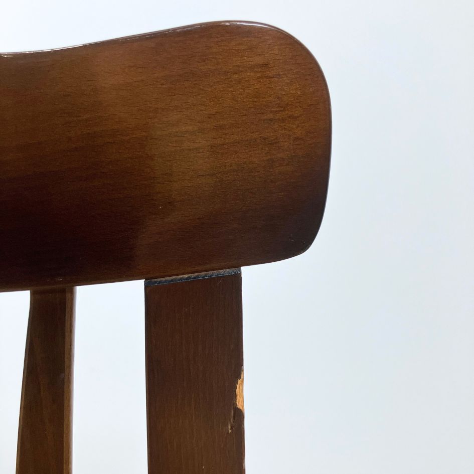 Karimoku COLONIAL CC18 model 肘無　ブラウン　2脚 Karimoku COLONIAL CC18 model 肘無(回転) ブラウン - メルカリ