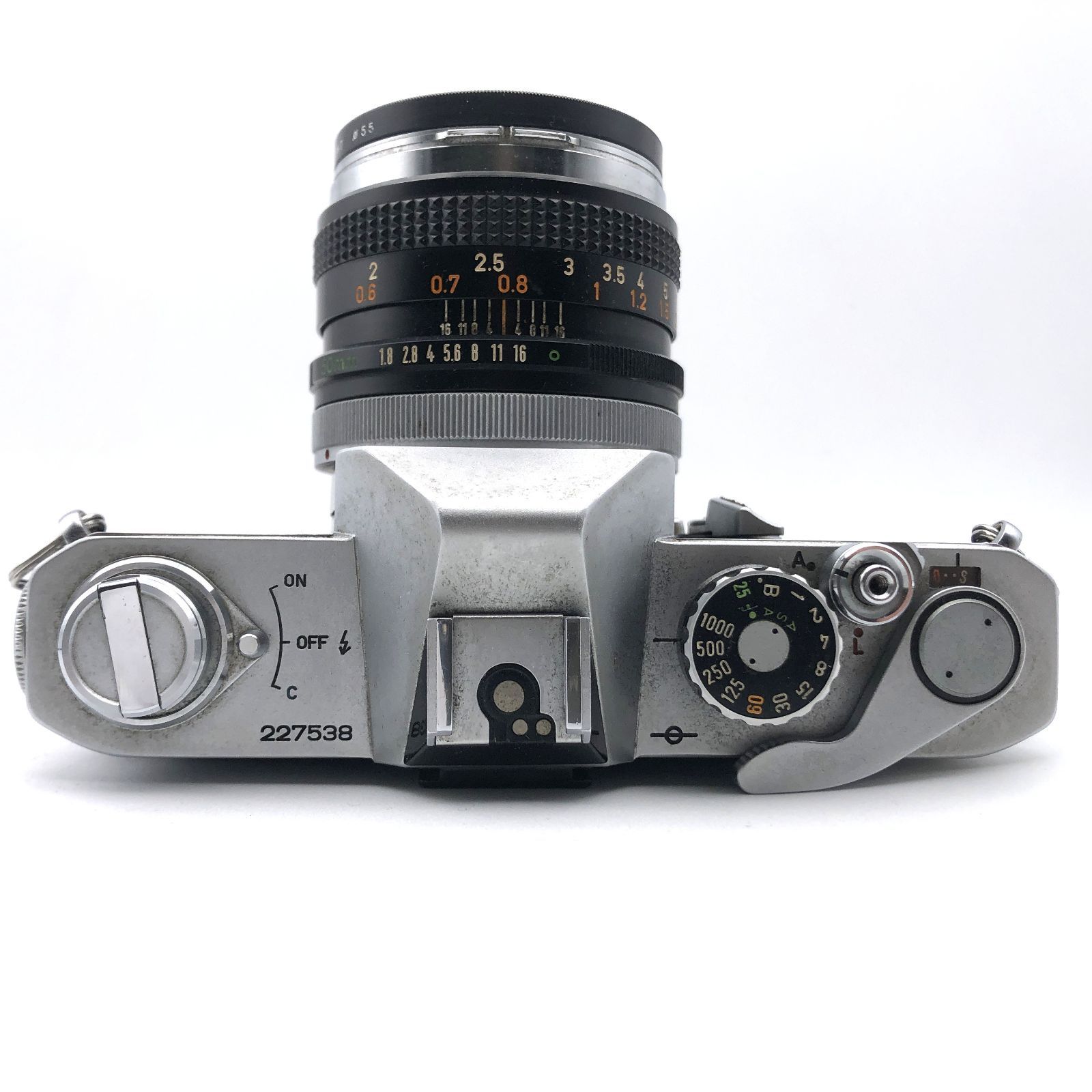 N　Canon FTb +FD 50mm f1.8 完動美品 Canon】FTb FD50mm F1.8 単焦点レンズ付◎動作品・希少 - メルカリ