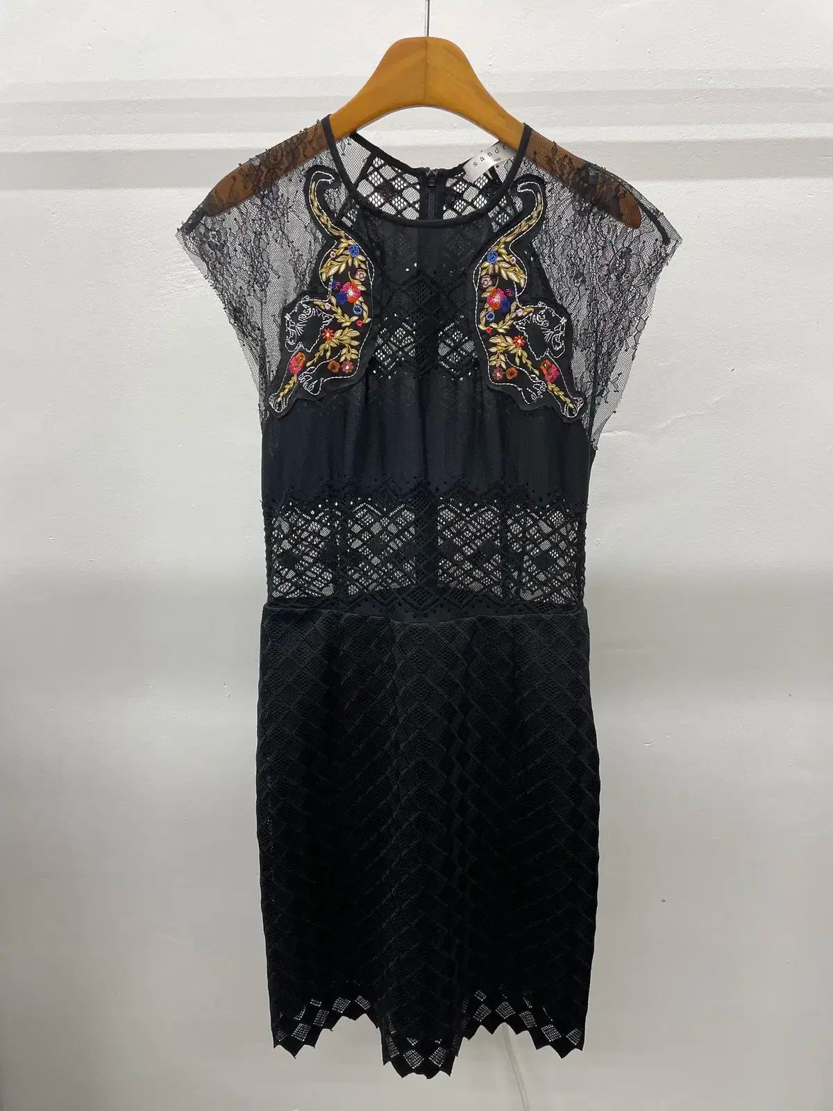 レディース SANDRO サンドロ レース ONE PIECE 1サイズ